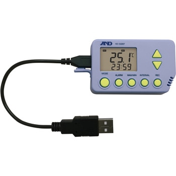 AD5326TT 大容量メモリ デジタル温度データロガー 1台 A&D 【通販