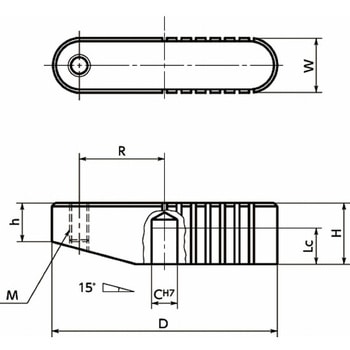 アルミバランスハンドル HAB 追加工品 NBK(鍋屋バイテック会社)