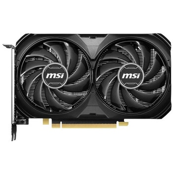 GeForce RTX 4060Ti搭載グラフィックスカード / GDDR6 8GBモデル /(正式型番：GeForce RTX 4060 Ti VENTUS 2X BLACK 8G OC) MSI(エムエスアイ)