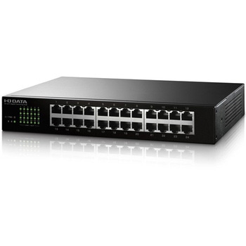 Gigabit対応24ポートスイッチングハブ I ・O DATA(アイ・オー・データ)