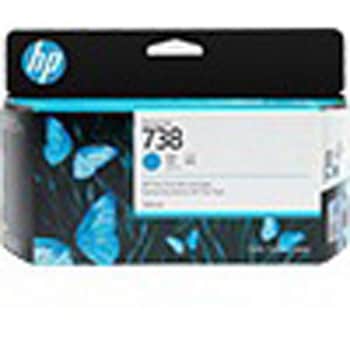 HP738インクカートリッジ シアン 130ml HP(日本ヒューレット・パッカード)
