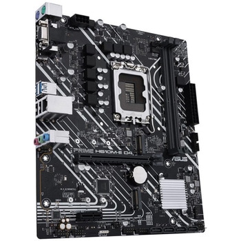Intel H610チップセット搭載 LGA1700 mATXマザーボード ASUS TeK