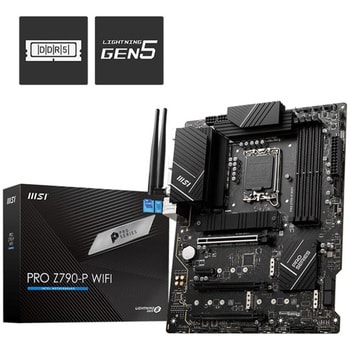 PRO Z790-P WIFI Intel Z790 Chipset搭載マザーボード/DDR5メモリ版/LGA1700 1台 MSI(エムエスアイ)  【通販モノタロウ】