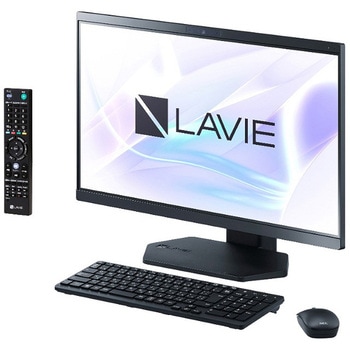 LAVIE A23 A2377/GAB (Ryzen 7 7730U/16GB/SSD・1TB/ブルーレイディスク/Win11Home/Office H&B 2021/23.8型/3波ダブルチューナー搭載/ファインブラック) NEC