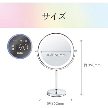 LED拡大鏡 シルバー コイズミ