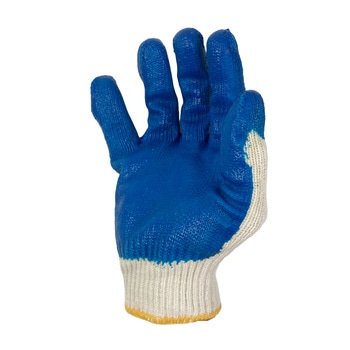 ゴム引きブルー厚手5双組 勝星産業