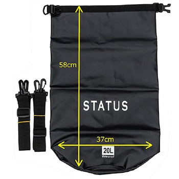 防水特厚ターポリンバッグ20リットル STATUSUNI(ステータスユニ)