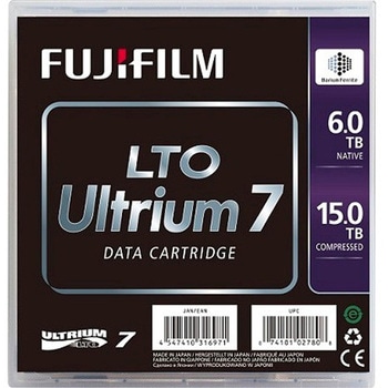 LTO Ultrium7 データカートリッジ 6.0/15.0TB 5巻パック フジフイルム