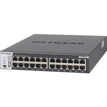 M4300-24X 10GBASE-T 24ポート + 10G SFP+ 4スロット Layer3マネージスイッチ(スタッカブル) NETGEAR