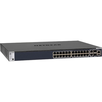 M4300-28G 1000BASE-T 24ポート + 10GBASE-T 2ポート + 10G SFP+ 2スロット Layer3マネージスイッチ(スタッカブル) 【ライフタイムハードウェア保証】 NETGEAR