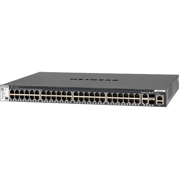 M4300-52G 1000BASE-T 48ポート + 10GBASE-T 2ポート + 10G SFP+ 2スロット Layer3マネージスイッチ(スタッカブル) 【ライフタイムハードウェア保証】 NETGEAR