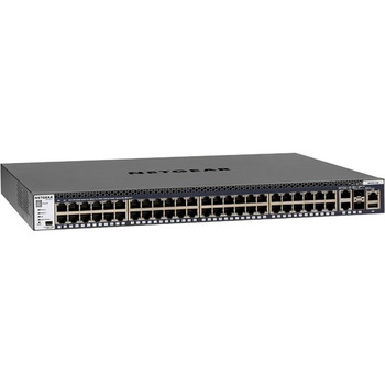 M4300-52G 1000BASE-T 48ポート + 10GBASE-T 2ポート + 10G SFP+ 2スロット Layer3マネージスイッチ(スタッカブル) 【ライフタイムハードウェア保証】 NETGEAR
