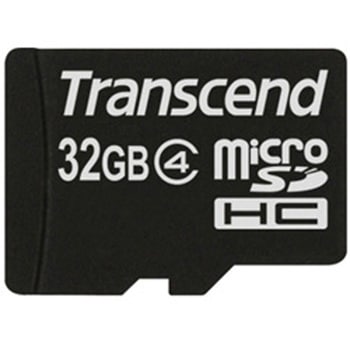 microSDHCカード Class4 32GB トランセンド