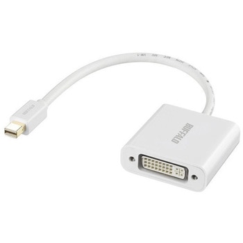 miniDisplayPort-DVI変換アダプタ ホワイト - BUFFALO(バッファロー)
