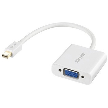 miniDisplayPort-VGA変換アダプタ ホワイト BUFFALO(バッファロー)