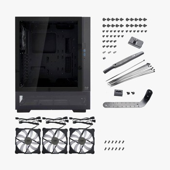 ModFree/Base Edition/フルタワーケース/完全モジュール設計/基礎モジュール2種/140mm RGBファン3基付属/E-ATXマザーボード対応 IN WIN(インウィン)