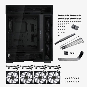 ModFree/Deluxe Edition/フルタワーケース/完全モジュール設計/基礎モジュール2種/拡張モジュール2pcs/140mm RGBファン4基付属/E-ATXマザーボード対応 IN WIN(インウィン)