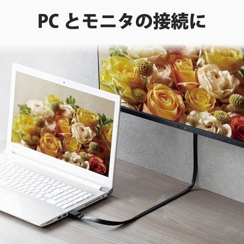 HDMIケーブル プレミアム フラット 4K対応 高速 ノイズ耐性 イーサネット対応 エレコム