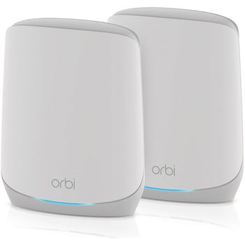 RBK762S-100JPS Orbi WiFi 6 AX5400 トライバンドメッシュWiFi システム スターターキット2台セット NETGEAR  Armor初年度サブスクリプション付属 1台 NETGEAR 【通販モノタロウ】