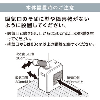 ISAC-0802-B スポットクーラー 1台 アイリスオーヤマ 【通販サイト