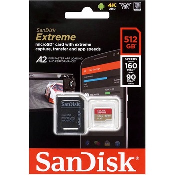 SDSQXA1-512G-GN6MA microSDXCカード UEXTREME A2対応 SanDisk(サンディスク) 62763427