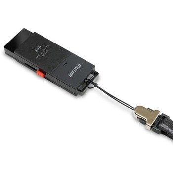 PC対応 USB3.2(Gen2) TV録画 スティック型SSD 2TB ブラック Type-C付属 BUFFALO(バッファロー)
