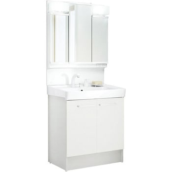 洗面化粧台 D7シリーズ 扉タイプ + 3面鏡全収納 LED照明(一般地向け) INAX(LIXIL)