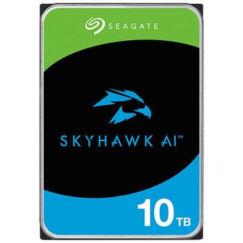 ST10000VE001 Seagate SkyHawk AI 3.5 10TB 内蔵HDD (CMR) メーカー5年保証 256MB 7200rpm  ネットワーク ビデオ レコーダー AI対応NVRシステム用ST10000VE001 1台 SEAGATE 【通販モノタロウ】