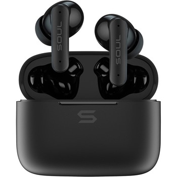 S-LIVE30(Black) True Wireless Earbuds 完全ワイヤレスイヤフォン 高品位マイク、低遅延モード搭載 SOUL(ソウル)