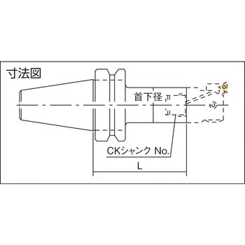 CKボーリングシステム用ホルダ BTシャンクタイプ カイザー