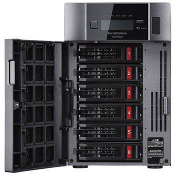 TeraStation WSS2022ST H/W RAID Desk 6ベイNAS 12TB BUFFALO(バッファロー)