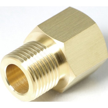 黄銅製 変換内外ソケット - アソー