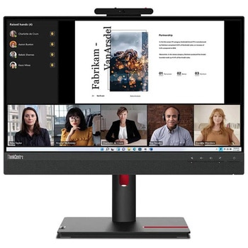 ThinkCentre Tiny-in-One 22 Gen 5 (タッチ対応モデル)(21.5型/タッチパネル/1920×1080/DisplayPort x1、HDMI x1/黒/ステレオスピーカー(内蔵) (3W x2)) - レノボ・ジャパン(Lenovo)