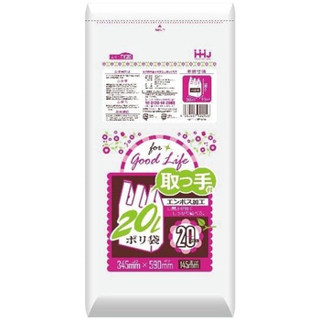 取っ手付ポリ袋 ハウスホールドジャパン