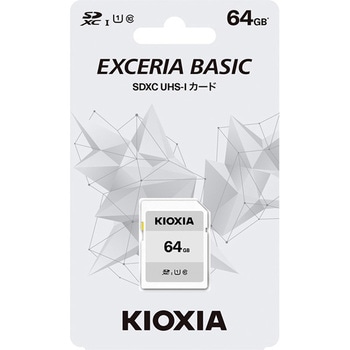 UHS-I対応 Class10 SDXCメモリカード 64GB キオクシア(KIOXIA)