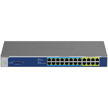 Ultra60 PoE+対応(480W)ギガビット24ポート アンマネージスイッチ NETGEAR