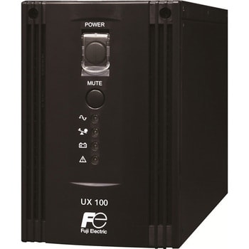 PET501J1CA HFP UPS 無停電電源装置 UX100 (500VA) 0.5kVA 常時商用給電 正弦波 小型 薄型 軽量 500VA /  350W 0.5kVA 1台 富士電機 【通販モノタロウ】