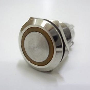 MPS-1224Y-O-5A LEDプッシュスイッチ(オルタネイト式) マリンテック 62780805