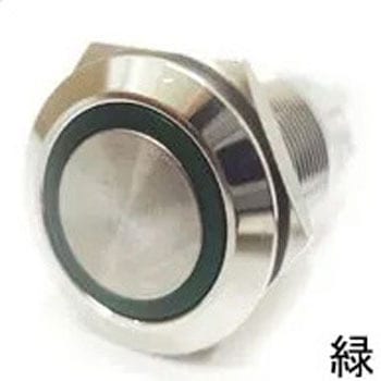 MPS-1224G-M-5A LED�v�b�V���X�C�b�`(���[�����^���[��) �}�����e�b�N �ΐF  1�� MPS-1224G-M-5A 62780866