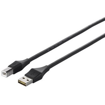 USB2.0 A to B どっちもコネクター 5m ブラック BUFFALO(バッファロー)