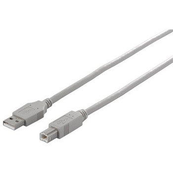 USB2.0ケーブル(A to B) 0.7m ブラックスケルトン BUFFALO(バッファロー)