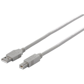 USB2.0ケーブル(A to B) 0.7m ホワイト BUFFALO(バッファロー)