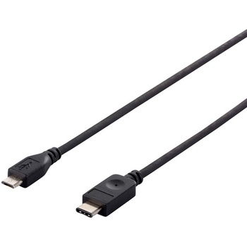 USB2.0ケーブル(C to microB) 2m ブラック BUFFALO(バッファロー)
