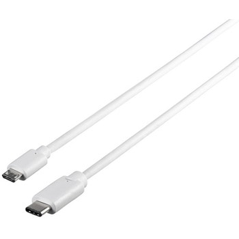 USB2.0ケーブル(microB to C) 1.0m ホワイト BUFFALO(バッファロー)