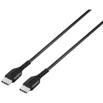 USB2.0ケーブル(Type-C to Type-C) 3.0m ブラック BUFFALO(バッファロー)
