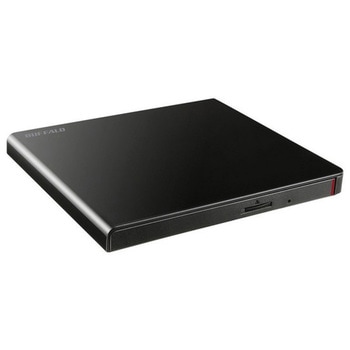 USB2.0対応 ポータブルDVDドライブ 再生/書込ソフト添付 ブラック BUFFALO(バッファロー)