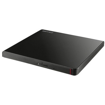 USB2.0対応 ポータブルDVDドライブ 再生/書込ソフト添付 ブラック BUFFALO(バッファロー)