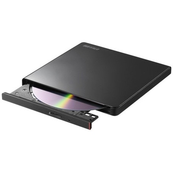 USB2.0対応 ポータブルDVDドライブ 再生/書込ソフト添付 ブラック BUFFALO(バッファロー)