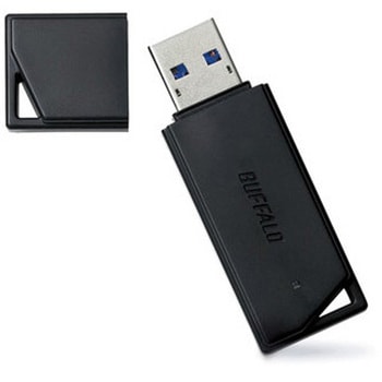 USB3.1(Gen1)/USB3.0対応 USBメモリー バリューモデル 128GB ブラック BUFFALO(バッファロー)