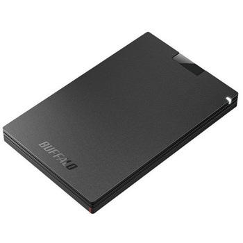 USB3.2(Gen1) ポータブルSSD Type-A 1.0TB ブラック BUFFALO(バッファロー)